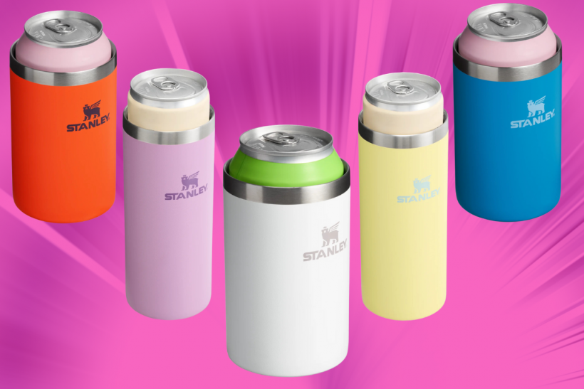 Stanley’s new Everyday Can Cooler Cups double as a cozy and tumbler in one.