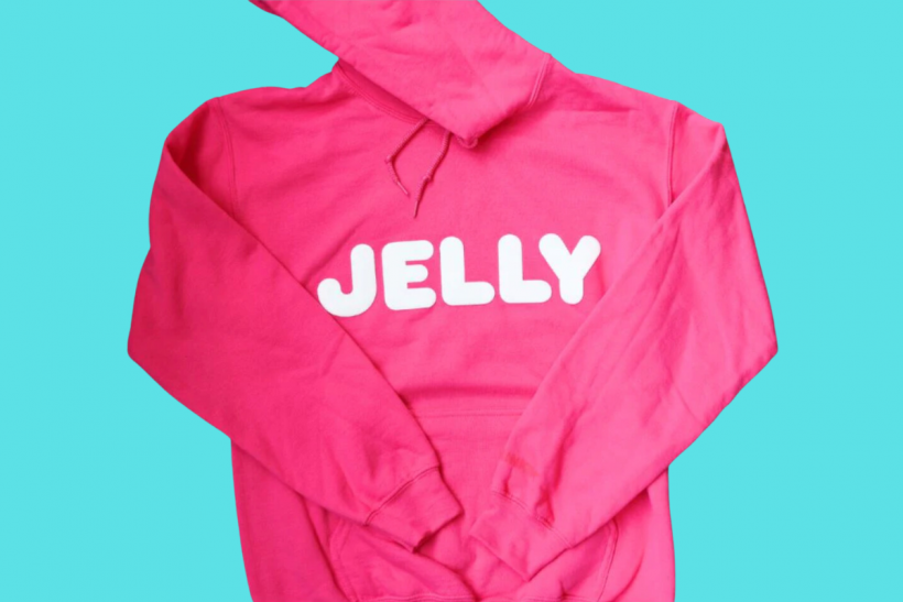 The new Jelly hoodie at Dunkin'.