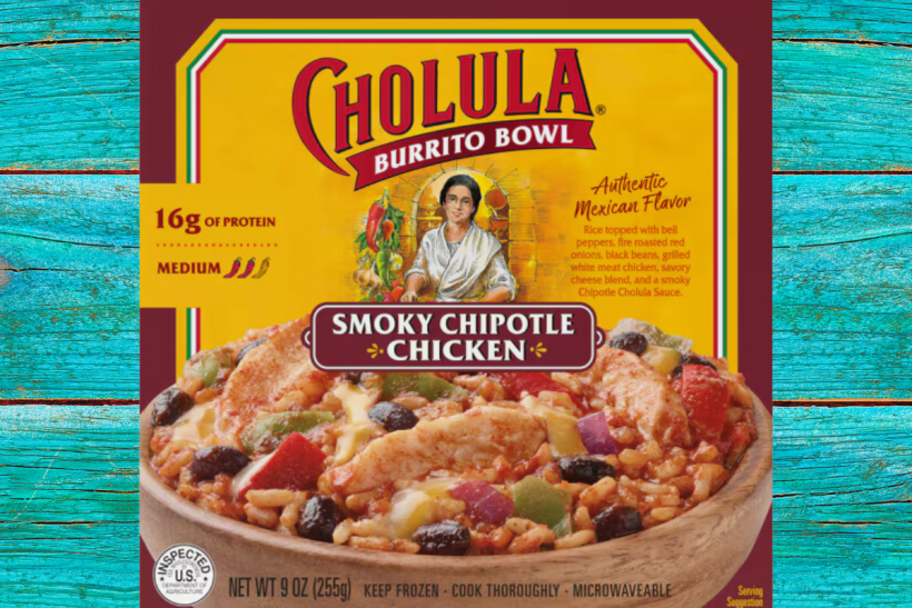 New Cholula Smoky Chipotle Chicken bowl.