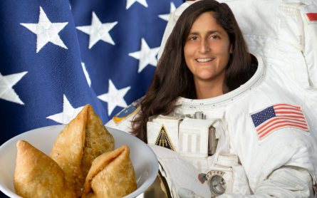 Sunita Williams brought samosas to space