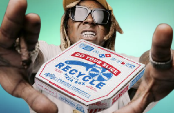 Hot deals at Domino’s this week with Lil Wayne.