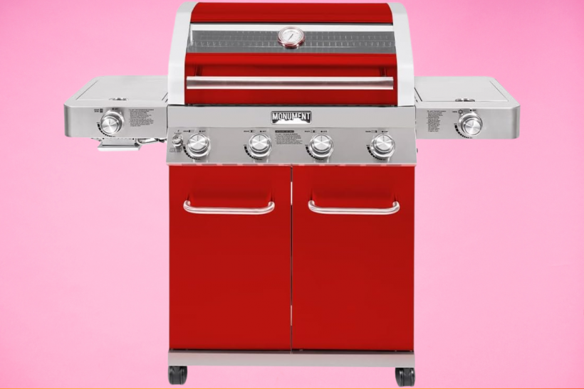 Monument Grills Larger 4-Burner Propane Gas Grills Stainless.