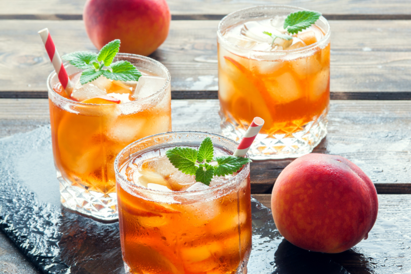 The Peach Pie Mocktail.