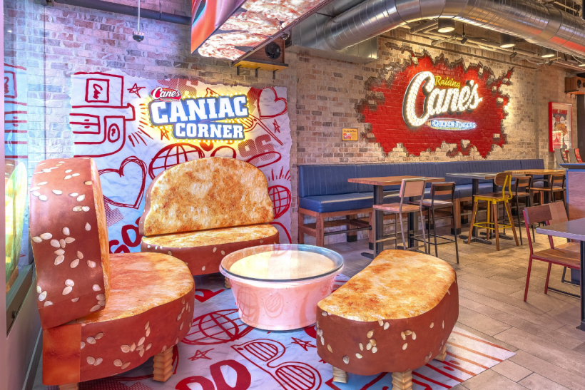 Raising Cane’s is gaining popularity across America.