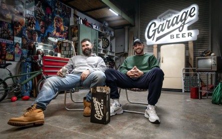 Jason Kelce and Travis Kelce team up as significant owners and operators of Garage Beer.