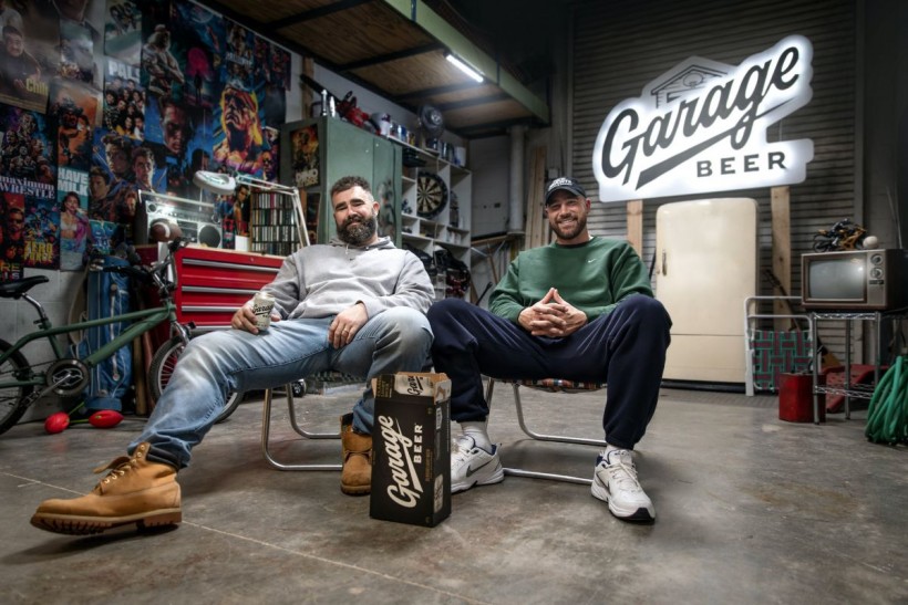 Jason Kelce and Travis Kelce team up as significant owners and operators of Garage Beer