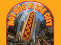 Giant hot dog