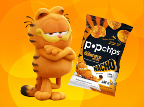 Garfield and Popchips Nacho