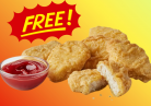 Free 6 Piece McNuggets at McDonald’s