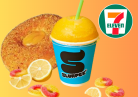 7-Eleven Mangonada Donut and Peach Candy Lemonade Slurpee