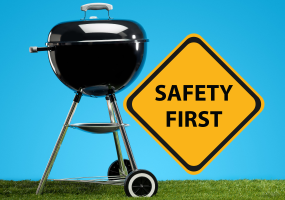 The key to a great cookout is safety first