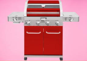 Monument Grills Larger 4-Burner Propane Gas Grills Stainless